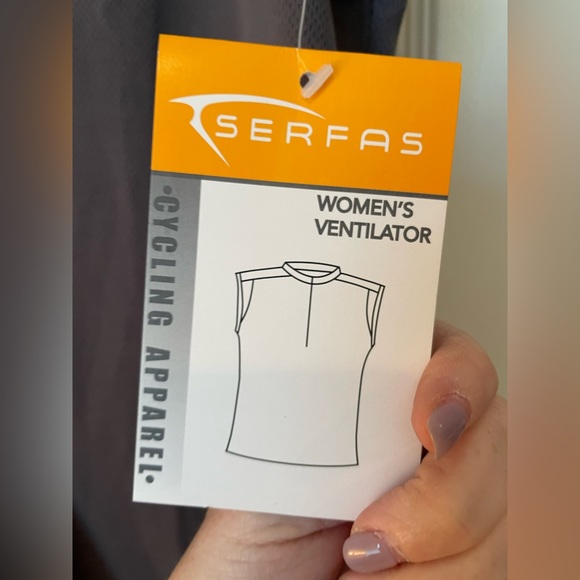 NWT Serfas Sleeveless Cycling Jersey Size Large - Picture 5 of 7
